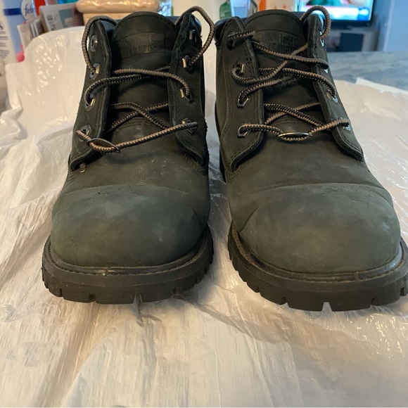 Timberland boots Nellie Chukka deep green SZ 8.5 Worn once - Picture 11 of 15